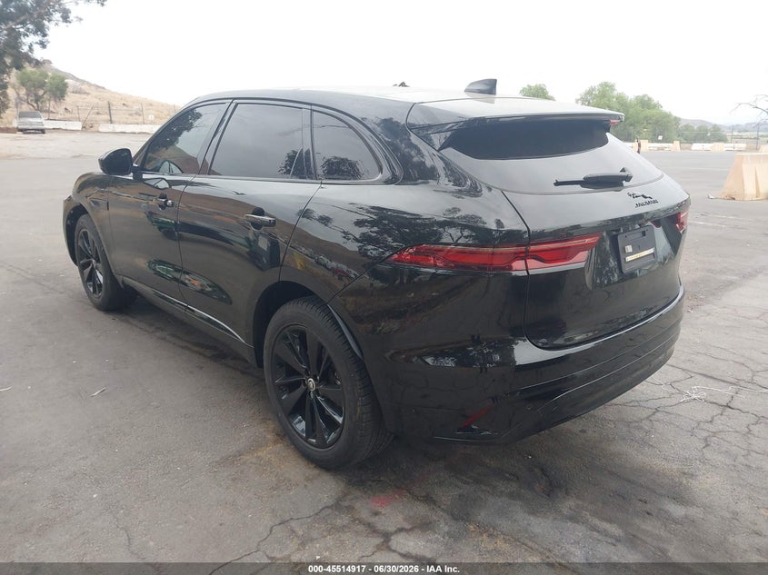 2024 Jaguar F-pace VIN SADCT2EX2RA740084 IAAI salvage auction — FRONT END, Salvage (California), sold $6,000 on 2026-07-29 (photo 3)