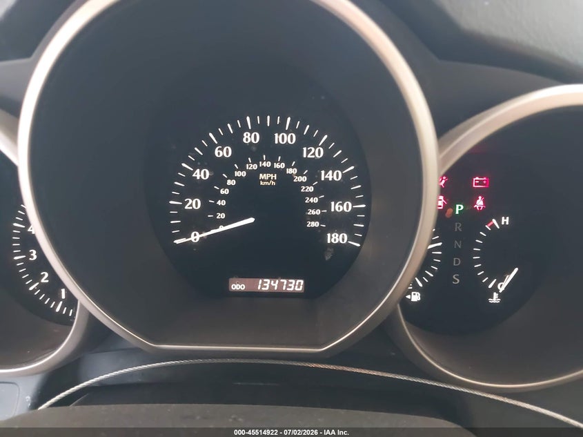 2008 Lexus Sc 430 VIN JTHFN45Y889019595 IAAI salvage auction — FRONT END, Rebuildable (Florida), sold $425 on 2026-07-29 (photo 7)