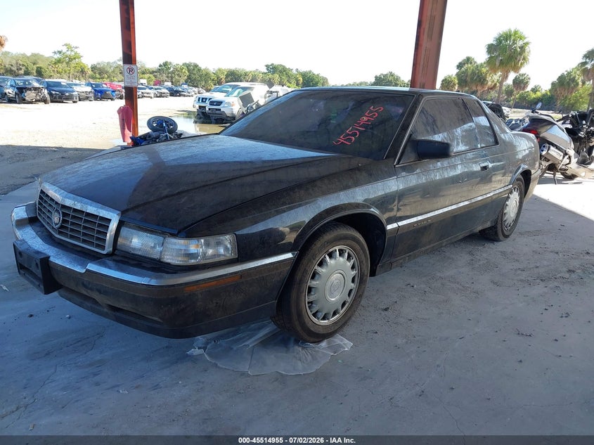 1992 Cadillac Eldorado VIN 1G6EL13B1NU628376 IAAI salvage auction — NORMAL WEAR, Clear (Florida), sold $350 on 2026-07-07 (photo 2)