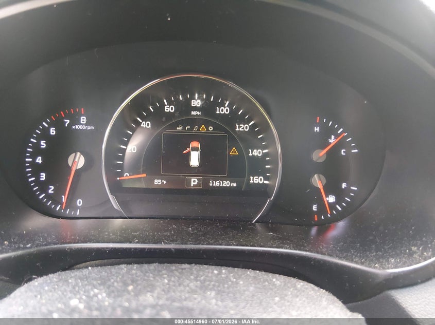 2017 Kia Sorento VIN 5XYPK4A5XHG263211 IAAI salvage auction — NORMAL WEAR, Clear (Alabama), sold $3,800 on 2026-07-20 (photo 7)