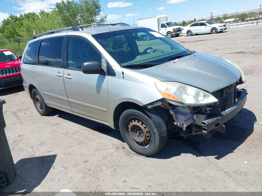 2006 Toyota Sienna VIN 5TDZA23C26S419981 IAAI salvage auction — NORMAL WEAR, Clear (New Mexico), sold $475 on 2026-07-29 (photo 1)