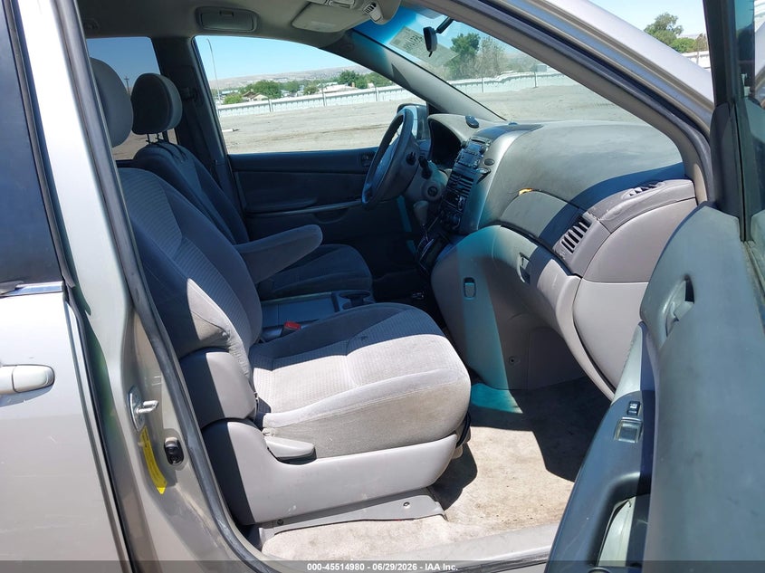 2006 Toyota Sienna VIN 5TDZA23C26S419981 IAAI salvage auction — NORMAL WEAR, Clear (New Mexico), sold $475 on 2026-07-29 (photo 5)