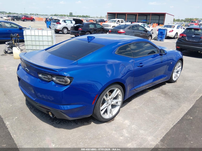 2019 Chevrolet Camaro VIN 1G1FD1RSXK0114608 IAAI salvage auction — FRONT END, Salvage Title, sold $6,000 on 2026-08-01 (photo 4)