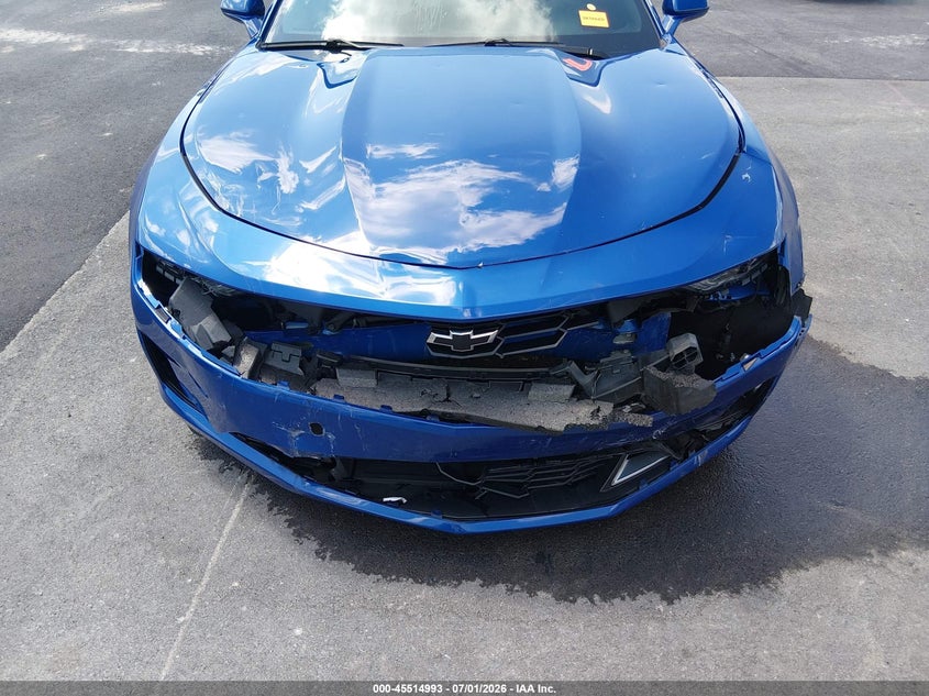 2019 Chevrolet Camaro VIN 1G1FD1RSXK0114608 IAAI salvage auction — FRONT END, Salvage Title, sold $6,000 on 2026-08-01 (photo 6)