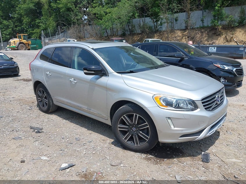 2017 Volvo Xc60 VIN YV440MRR1H2017381 IAAI salvage auction — NORMAL WEAR, Clear (Pennsylvania), sold $3,850 on 2026-07-28 (photo 1)