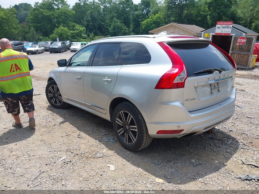 2017 Volvo Xc60 VIN YV440MRR1H2017381 IAAI salvage auction — NORMAL WEAR, Clear (Pennsylvania), sold $3,850 on 2026-07-28 (photo 3)