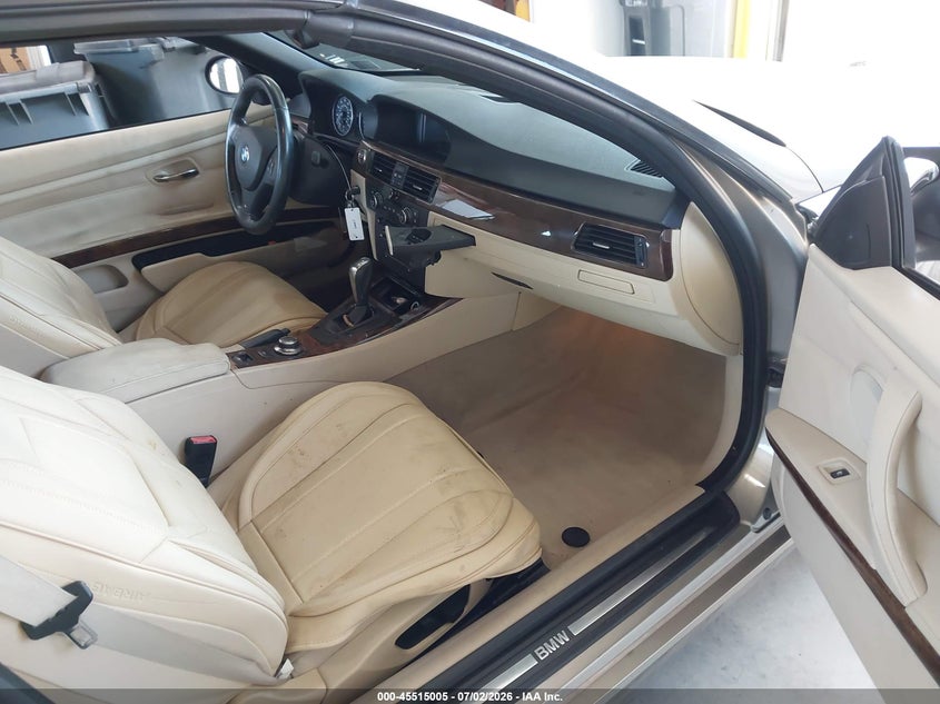 2007 BMW 3er VIN WBAWL13567PX14096 IAAI salvage auction — RIGHT FRONT, Clear (Virginia), sold $1,750 on 2026-07-24 (photo 5)