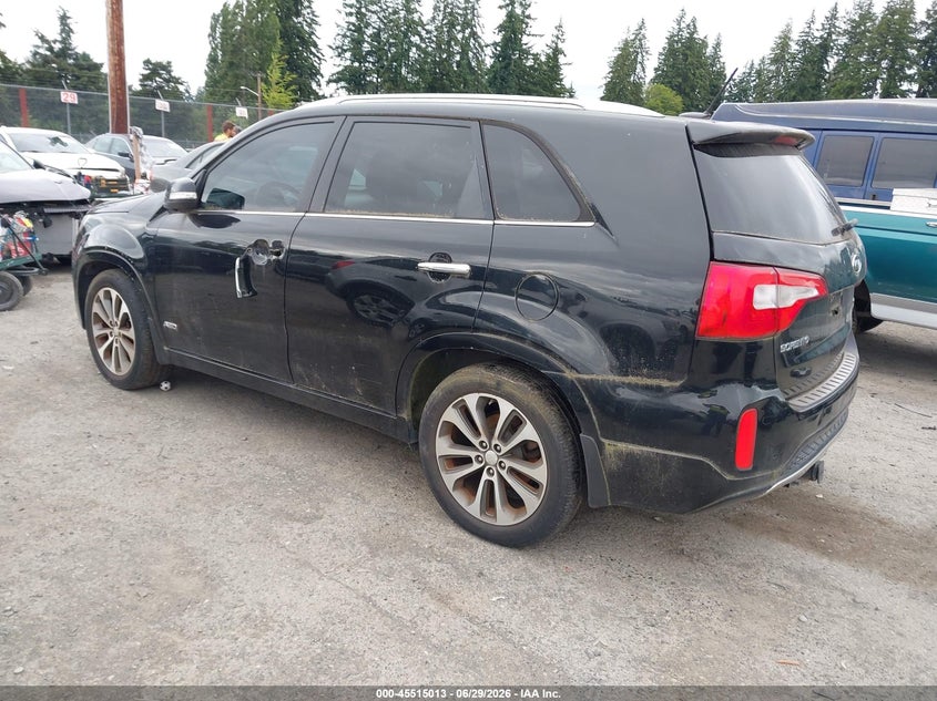 2014 Kia Sorento VIN 5XYKWDA74EG480541 IAAI salvage auction — NORMAL WEAR, Clear (Washington), sold $875 on 2026-07-29 (photo 3)