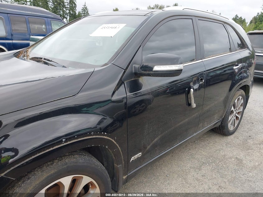 2014 Kia Sorento VIN 5XYKWDA74EG480541 IAAI salvage auction — NORMAL WEAR, Clear (Washington), sold $875 on 2026-07-29 (photo 6)