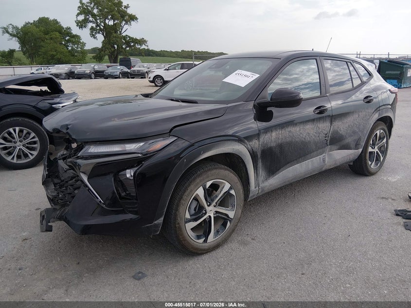 2025 Chevrolet Trax VIN KL77LGEPXSC329369 IAAI salvage auction — FRONT END, Salvage (Iowa), sold $25 on 2026-07-28 (photo 2)
