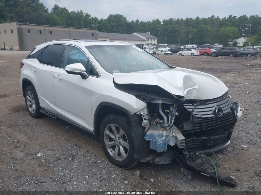 2017 Lexus Rx VIN JTJBZMCA5H2029744 IAAI salvage auction — FRONT END, Salvage Title, sold $8,800 on 2026-07-17 (photo 1)