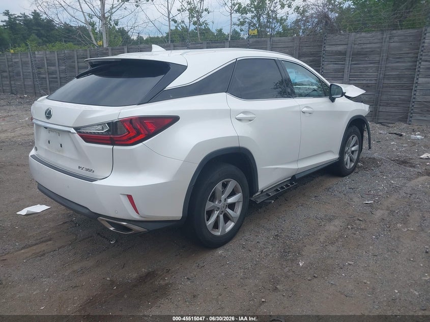 2017 Lexus Rx VIN JTJBZMCA5H2029744 IAAI salvage auction — FRONT END, Salvage Title, sold $8,800 on 2026-07-17 (photo 4)