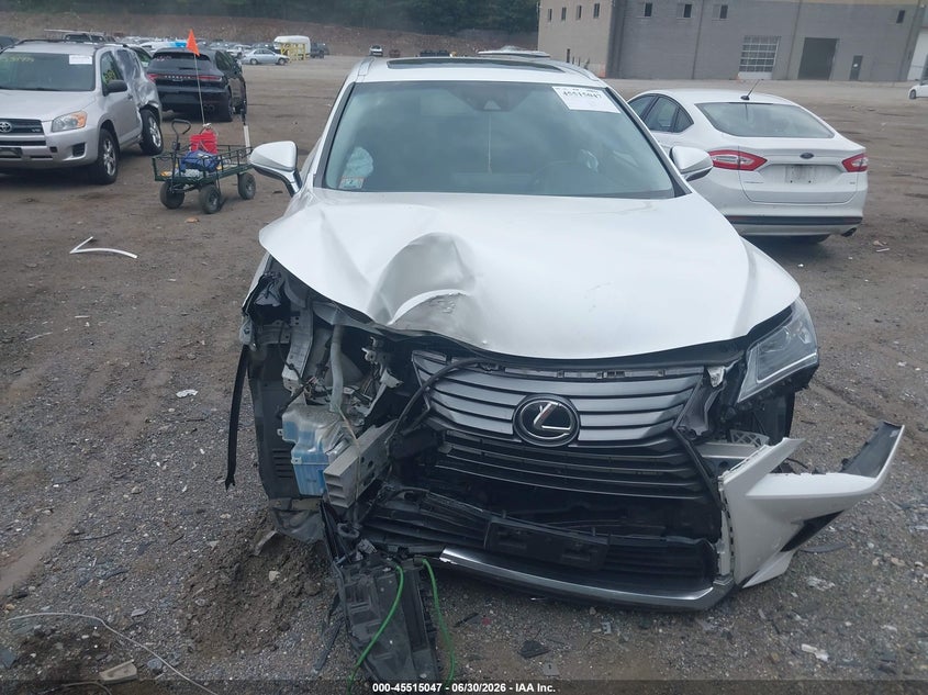 2017 Lexus Rx VIN JTJBZMCA5H2029744 IAAI salvage auction — FRONT END, Salvage Title, sold $8,800 on 2026-07-17 (photo 6)