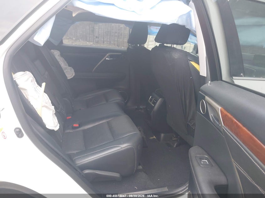 2017 Lexus Rx VIN JTJBZMCA5H2029744 IAAI salvage auction — FRONT END, Salvage Title, sold $8,800 on 2026-07-17 (photo 8)