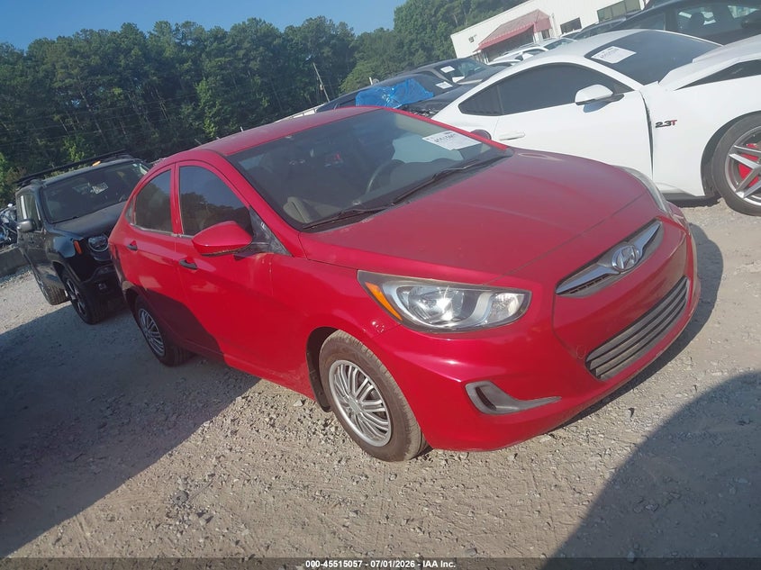 2013 Hyundai Accent VIN KMHCT4AE1DU574073 IAAI salvage auction — ALL OVER, Clear (Georgia), sold $1,050 on 2026-07-21 (photo 1)