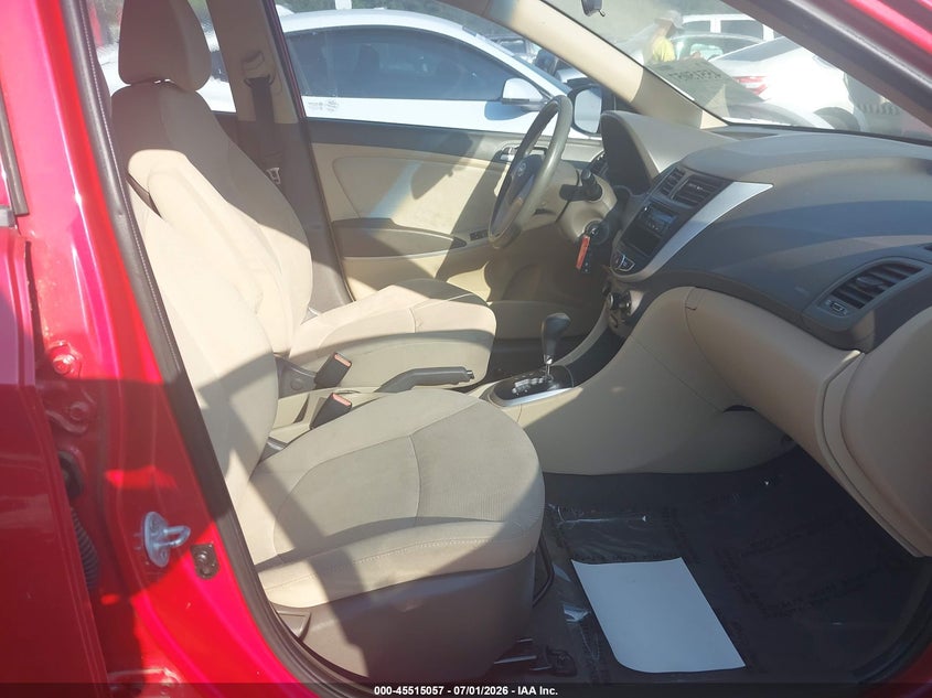 2013 Hyundai Accent VIN KMHCT4AE1DU574073 IAAI salvage auction — ALL OVER, Clear (Georgia), sold $1,050 on 2026-07-21 (photo 5)