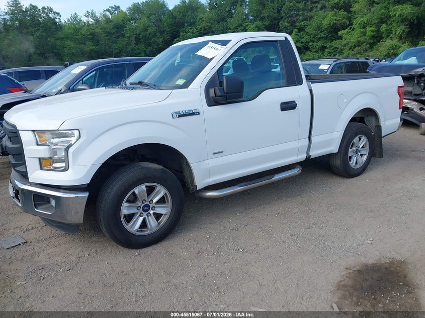 2016 Ford F-150 VIN 1FTMF1CP3GFA48890 IAAI salvage auction — RIGHT FRONT, Clear (Massachusetts), sold $2,300 on 2026-07-10 (photo 2)