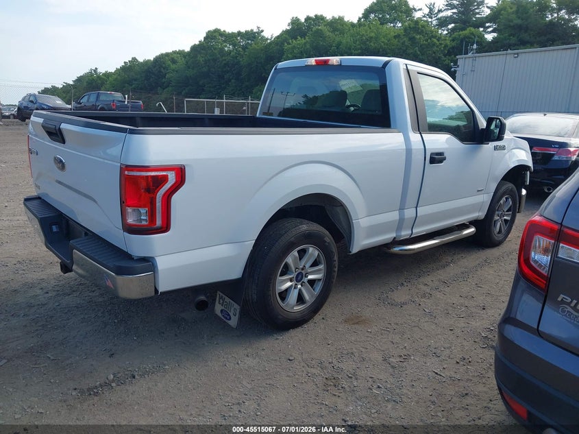 2016 Ford F-150 VIN 1FTMF1CP3GFA48890 IAAI salvage auction — RIGHT FRONT, Clear (Massachusetts), sold $2,300 on 2026-07-10 (photo 4)
