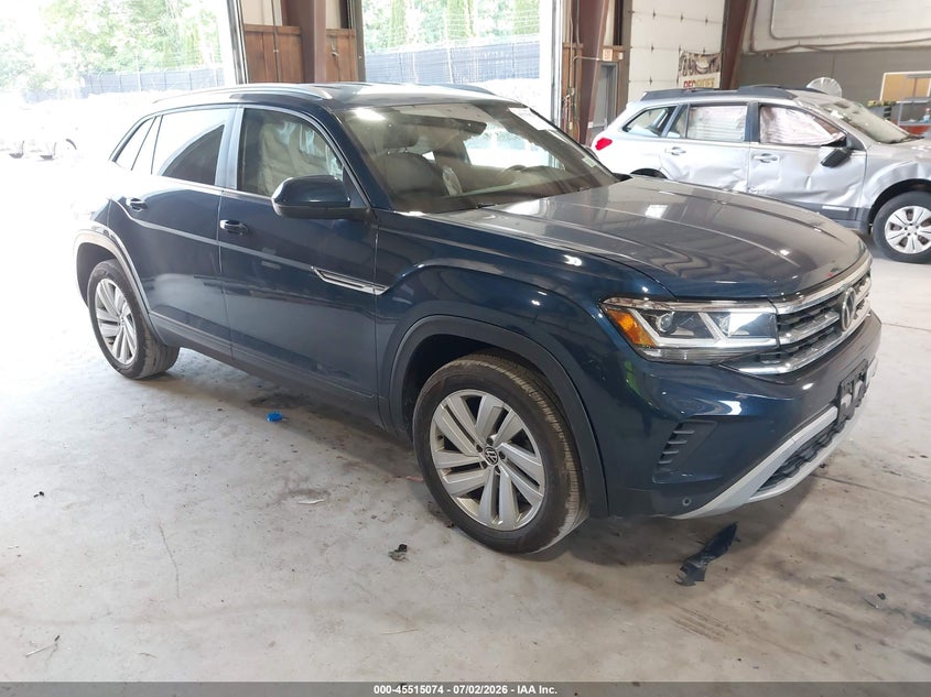2021 Volkswagen Atlas cross sport VIN 1V2HC2CA4MC207052 — IAAI salvage auction photo
