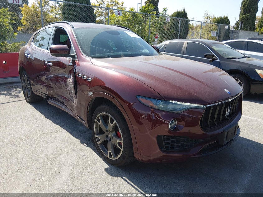 2017 Maserati Levante VIN ZN661XUS8HX243200 IAAI salvage auction — RIGHT SIDE, Salvage Title, sold $6,100 on 2026-07-23 (photo 1)