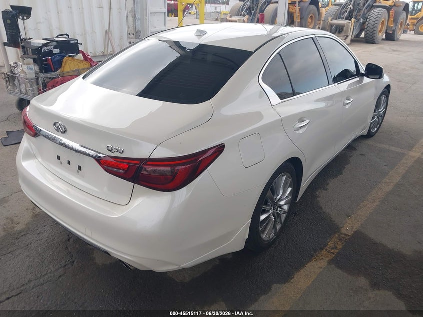 2019 Infiniti Q50 VIN JN1EV7AP4KM512256 IAAI salvage auction — THEFT, Wait Title, sold $2,850 on 2026-08-02 (photo 4)