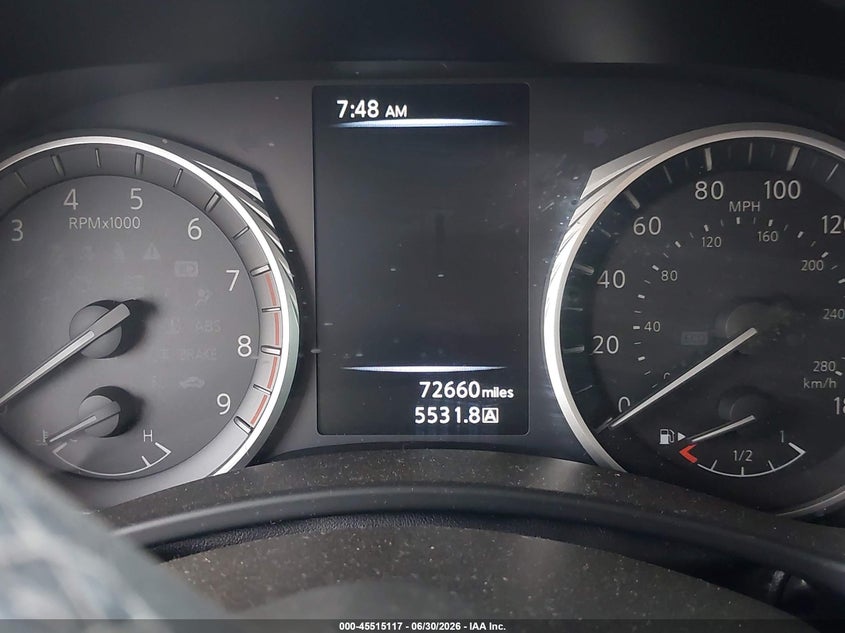 2019 Infiniti Q50 VIN JN1EV7AP4KM512256 IAAI salvage auction — THEFT, Wait Title, sold $2,850 on 2026-08-02 (photo 7)