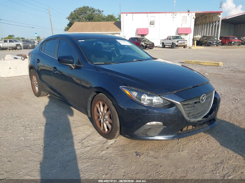 2016 Mazda 3 VIN JM1BM1U75G1348794 IAAI salvage auction — SIDE, Rebuildable (Florida), sold $1,750 on 2026-07-28 (photo 1)