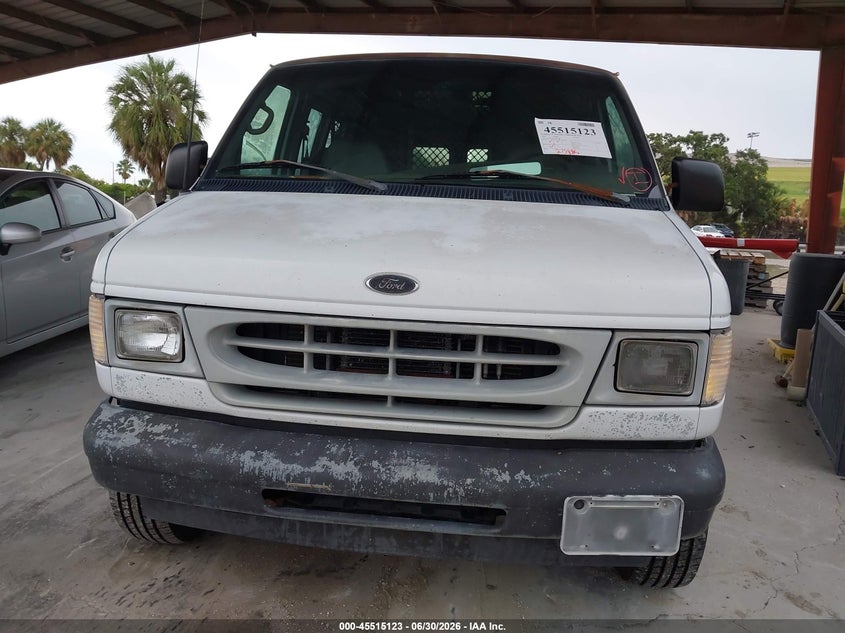 2002 Ford E 250 VIN 1FTNE24L62HB59746 IAAI salvage auction — NORMAL WEAR, Clear (Florida), sold $375 on 2026-07-07 (photo 6)