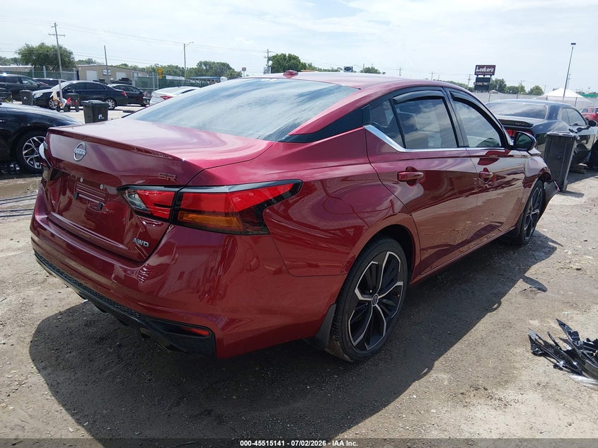 2024 Nissan Altima VIN 1N4BL4CW1RN400355 IAAI salvage auction — FRONT END, Salvage Title, sold $5,300 on 2026-07-26 (photo 4)