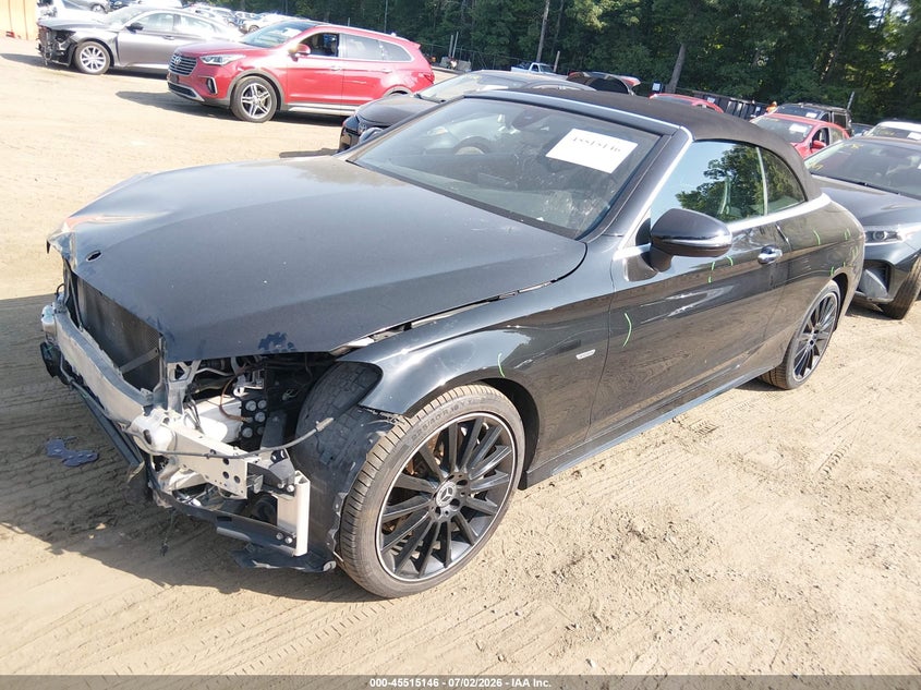 2018 Mercedes-benz C-klasse VIN WDDWK4KB6JF665631 IAAI salvage auction — FRONT END, Salvage - 75% Or Less (Maryland), sold $8,000 on 2026-07-29 (photo 2)