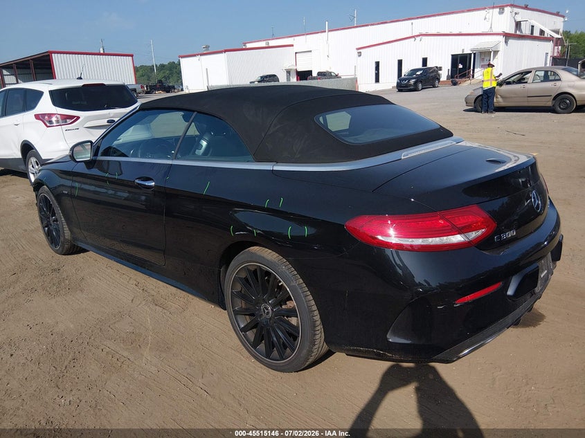2018 Mercedes-benz C-klasse VIN WDDWK4KB6JF665631 IAAI salvage auction — FRONT END, Salvage - 75% Or Less (Maryland), sold $8,000 on 2026-07-29 (photo 3)