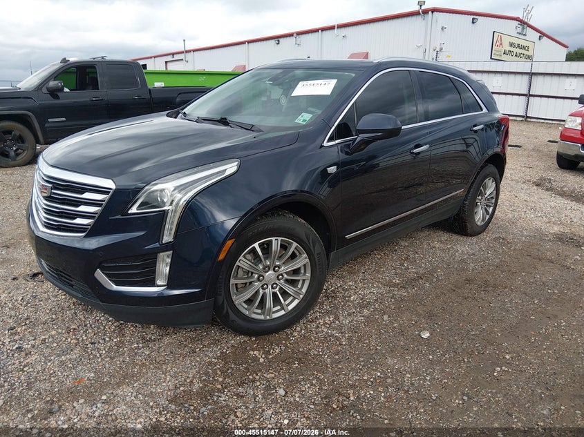 2017 Cadillac Xt5 VIN 1GYKNDRS5HZ245500 IAAI salvage auction — RIGHT FRONT, Salvage (Louisiana), sold $2,550 on 2026-07-18 (photo 2)