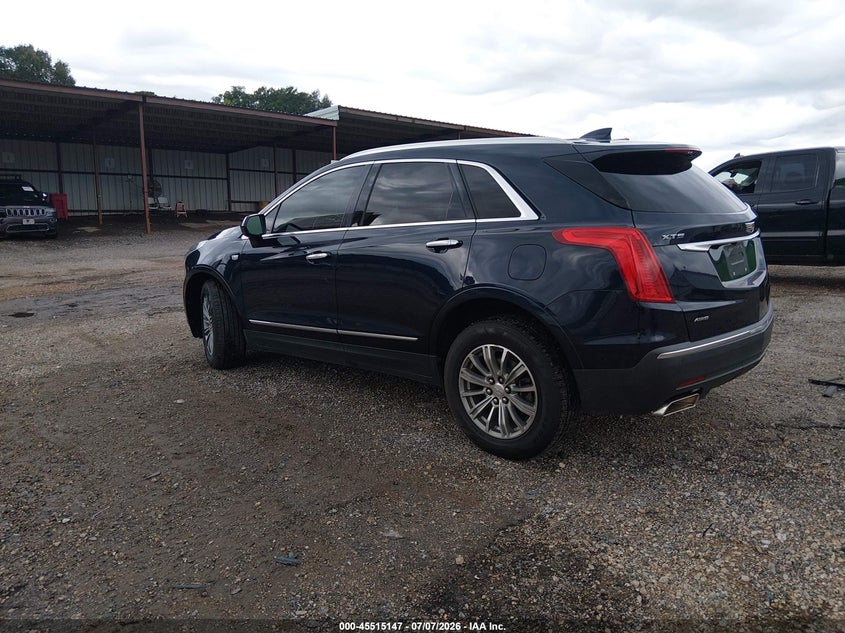 2017 Cadillac Xt5 VIN 1GYKNDRS5HZ245500 IAAI salvage auction — RIGHT FRONT, Salvage (Louisiana), sold $2,550 on 2026-07-18 (photo 3)