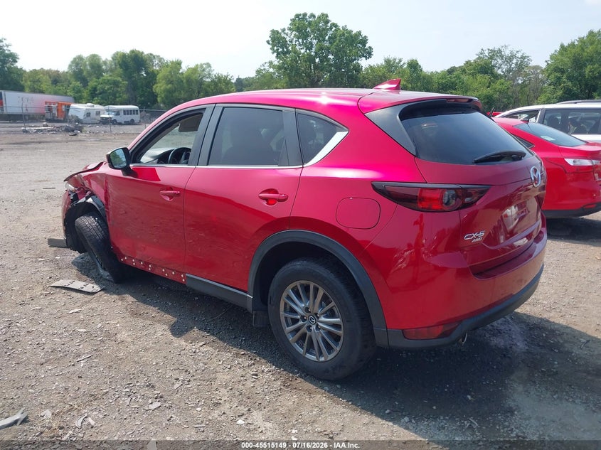 2017 Mazda Cx-5 VIN JM3KFBCL1H0196249 IAAI salvage auction — SIDE, Salvage Title, sold $3,300 on 2026-07-28 (photo 3)