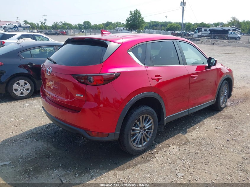 2017 Mazda Cx-5 VIN JM3KFBCL1H0196249 IAAI salvage auction — SIDE, Salvage Title, sold $3,300 on 2026-07-28 (photo 4)