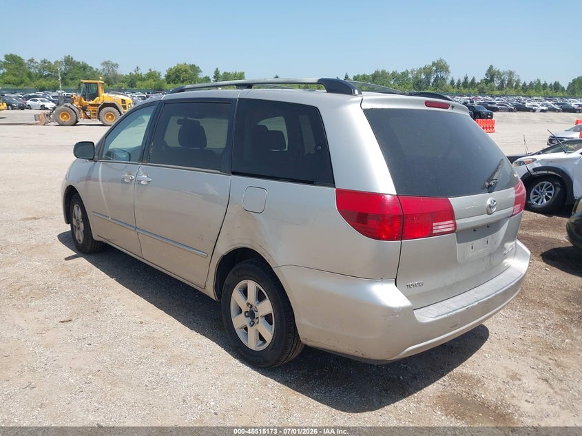 2004 Toyota Sienna VIN 5TDZA23CX4S204667 IAAI salvage auction — NORMAL WEAR, Clear (Illinois), sold $700 on 2026-07-08 (photo 3)