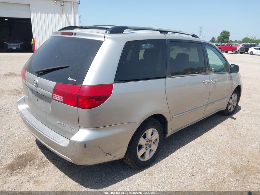 2004 Toyota Sienna VIN 5TDZA23CX4S204667 IAAI salvage auction — NORMAL WEAR, Clear (Illinois), sold $700 on 2026-07-08 (photo 4)