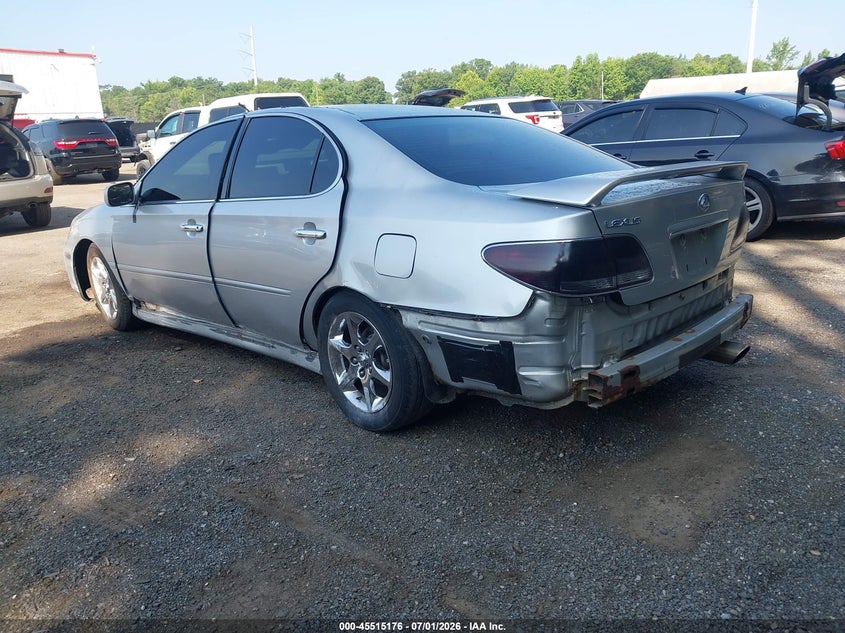 2005 Lexus Es 330 VIN JTHBA30G655064895 IAAI salvage auction — NORMAL WEAR, Clear (Maryland), sold $425 on 2026-07-17 (photo 3)