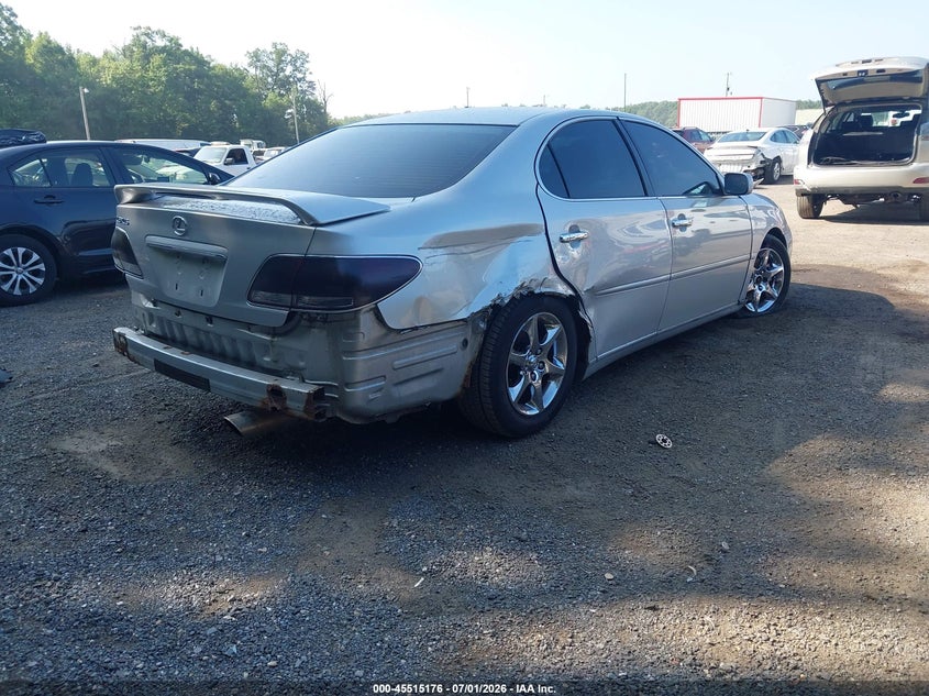2005 Lexus Es 330 VIN JTHBA30G655064895 IAAI salvage auction — NORMAL WEAR, Clear (Maryland), sold $425 on 2026-07-17 (photo 4)