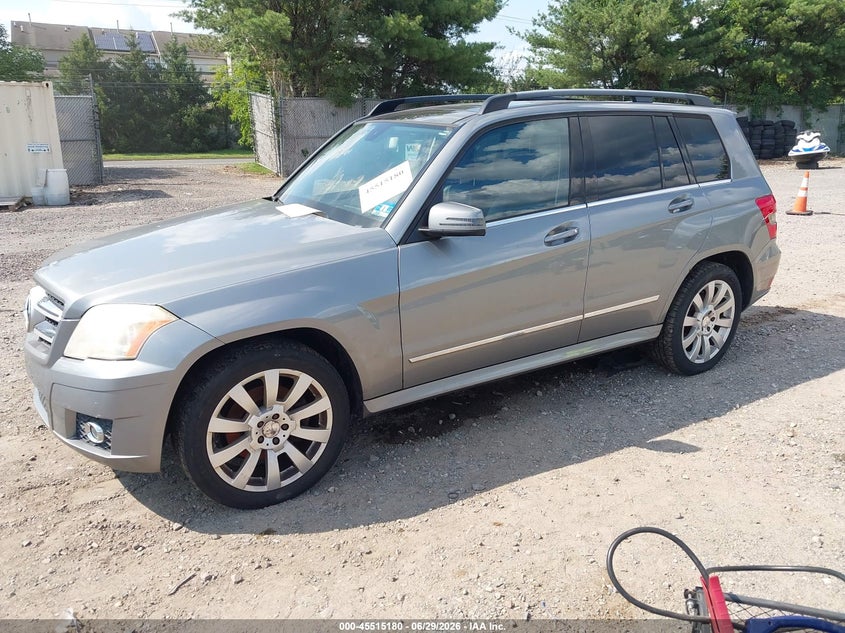 2011 Mercedes-benz Glk-class VIN WDCGG8HB3BF623217 IAAI salvage auction — NORMAL WEAR, Clear (New Jersey), sold $2,100 on 2026-07-28 (photo 2)