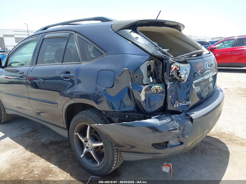 2004 Lexus Rx 330 VIN JTJGA31U740008761 IAAI salvage auction — REAR END, Salvage (Texas), sold $1,150 on 2026-07-28 (photo 6)