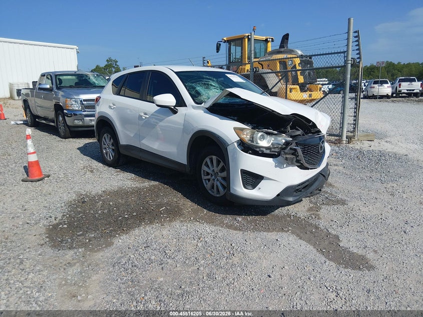 2013 Mazda Cx-5 VIN JM3KE2BE5D0155767 IAAI salvage auction — FRONT END, Salvage (Mississippi), sold $25 on 2026-07-24 (photo 1)