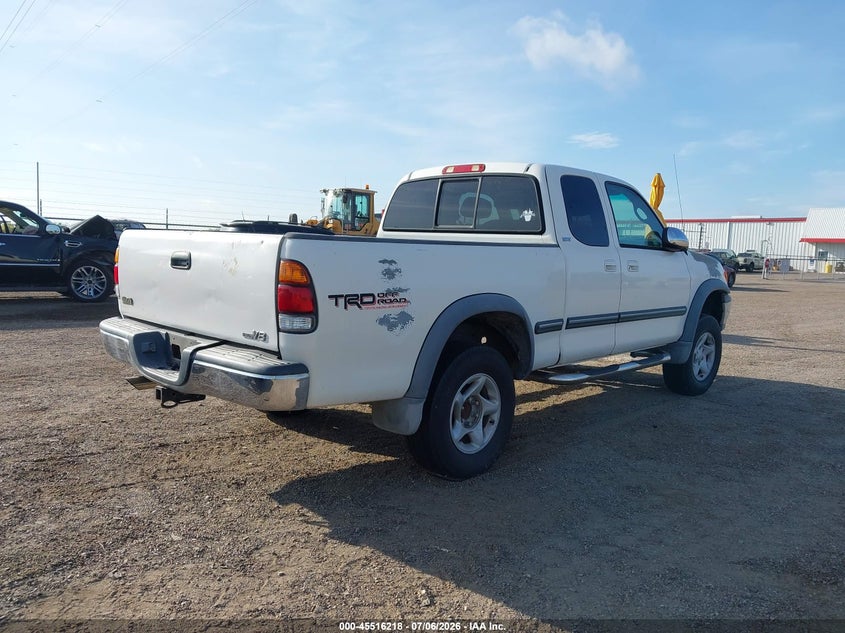 2002 Toyota Tundra VIN 5TBRT34152S285659 IAAI salvage auction — NORMAL WEAR, Original (Texas), sold $1,100 on 2026-07-14 (photo 4)