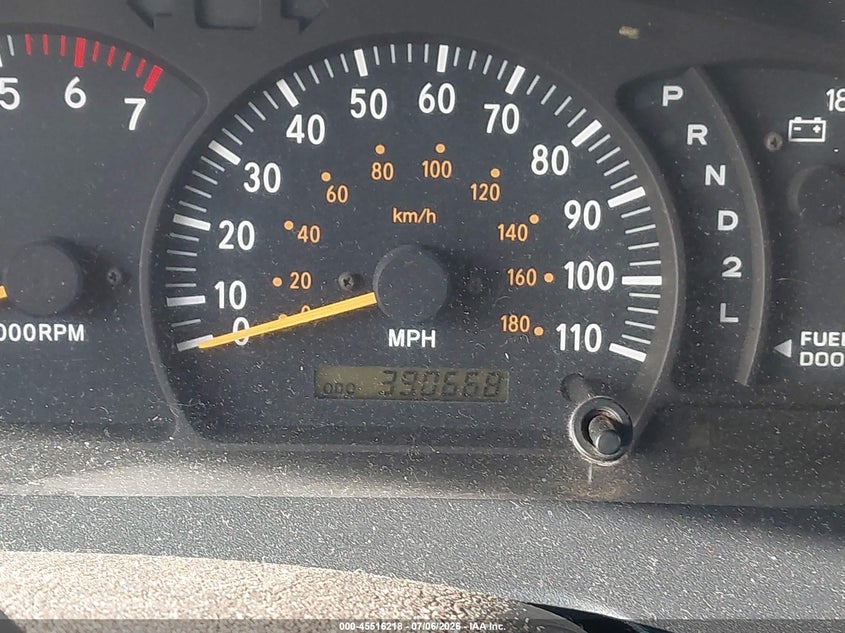 2002 Toyota Tundra VIN 5TBRT34152S285659 IAAI salvage auction — NORMAL WEAR, Original (Texas), sold $1,100 on 2026-07-14 (photo 7)
