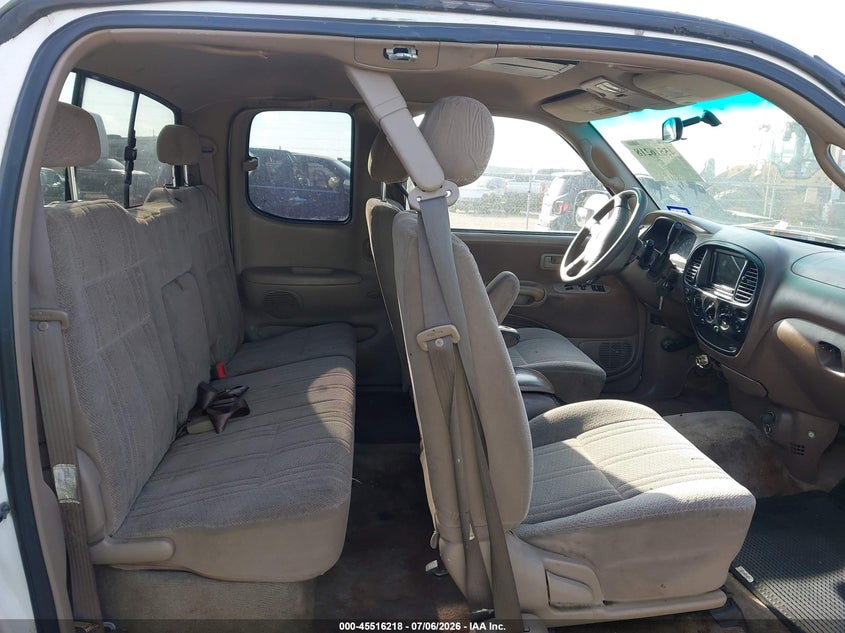 2002 Toyota Tundra VIN 5TBRT34152S285659 IAAI salvage auction — NORMAL WEAR, Original (Texas), sold $1,100 on 2026-07-14 (photo 8)