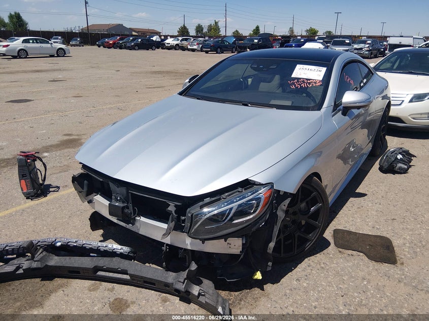 2016 Mercedes-benz S-klasse VIN WDDXJ8FB4GA012245 IAAI salvage auction — NORMAL WEAR, Clear (Colorado), sold $7,025 on 2026-07-28 (photo 2)