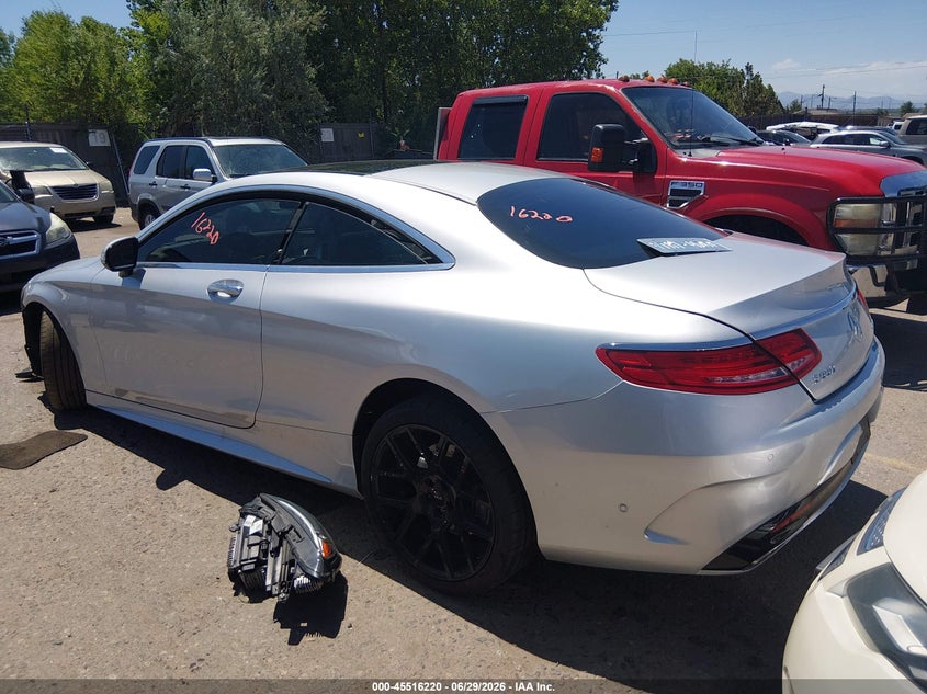 2016 Mercedes-benz S-klasse VIN WDDXJ8FB4GA012245 IAAI salvage auction — NORMAL WEAR, Clear (Colorado), sold $7,025 on 2026-07-28 (photo 3)