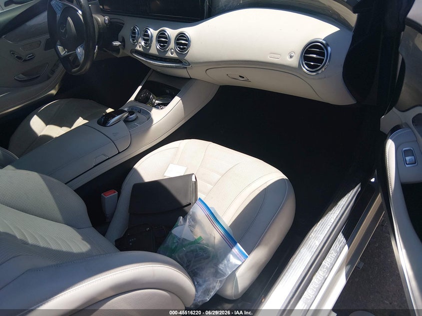 2016 Mercedes-benz S-klasse VIN WDDXJ8FB4GA012245 IAAI salvage auction — NORMAL WEAR, Clear (Colorado), sold $7,025 on 2026-07-28 (photo 5)