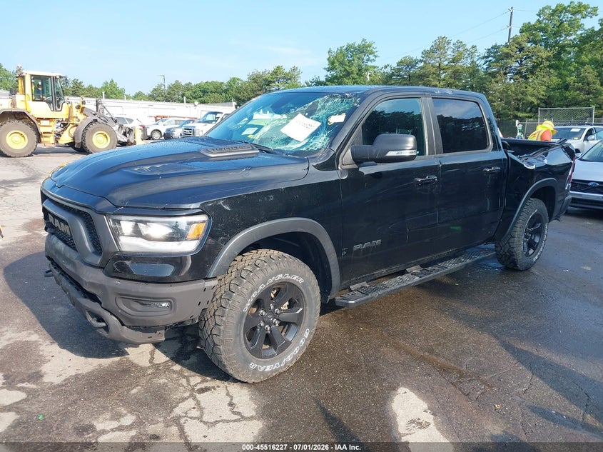 2020 Ram 1500 VIN 1C6SRFLT5LN217310 IAAI salvage auction — SIDE, Salvage Title, sold $13,300 on 2026-07-28 (photo 2)