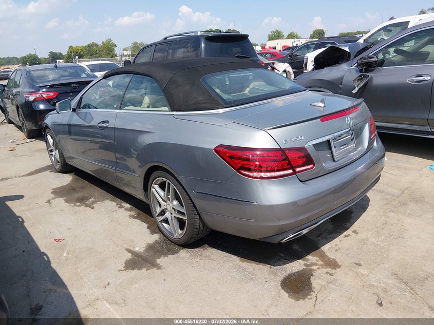 2014 Mercedes-benz E-klasse VIN WDDKK5KFXEF276200 IAAI salvage auction — FRONT END, Salvage (North Carolina), sold $1,450 on 2026-07-29 (photo 3)